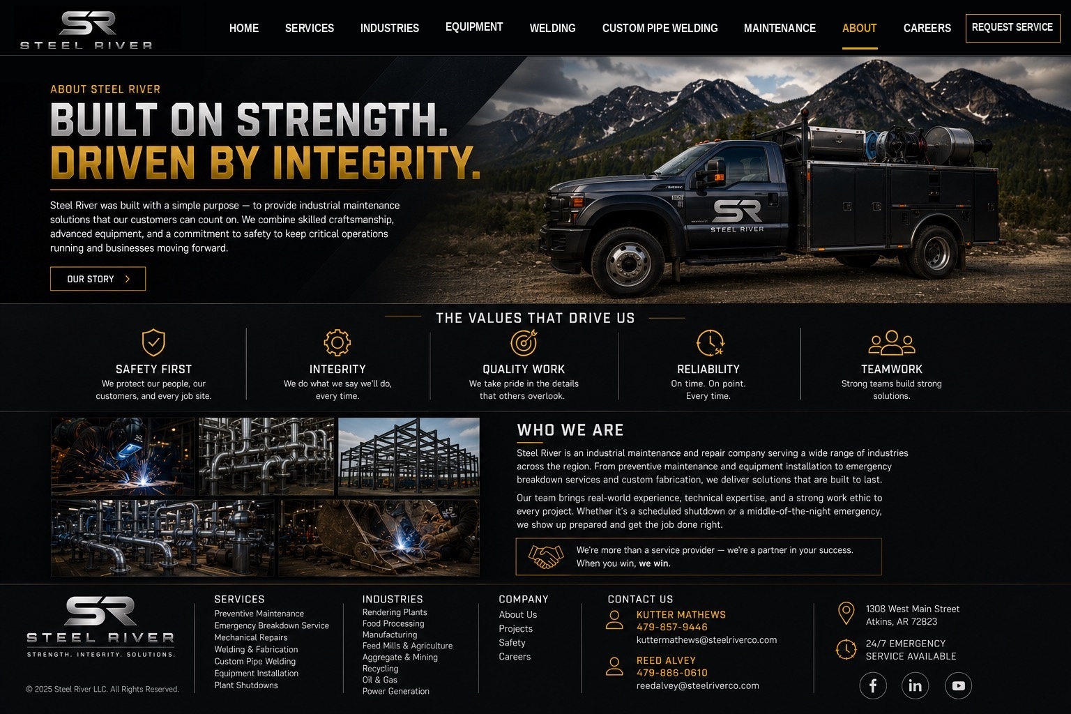 About Steel River | Steel River LLC
