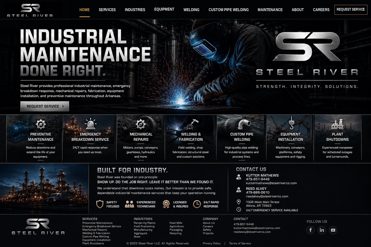 Steel River LLC | Industrial Maintenance Done Right