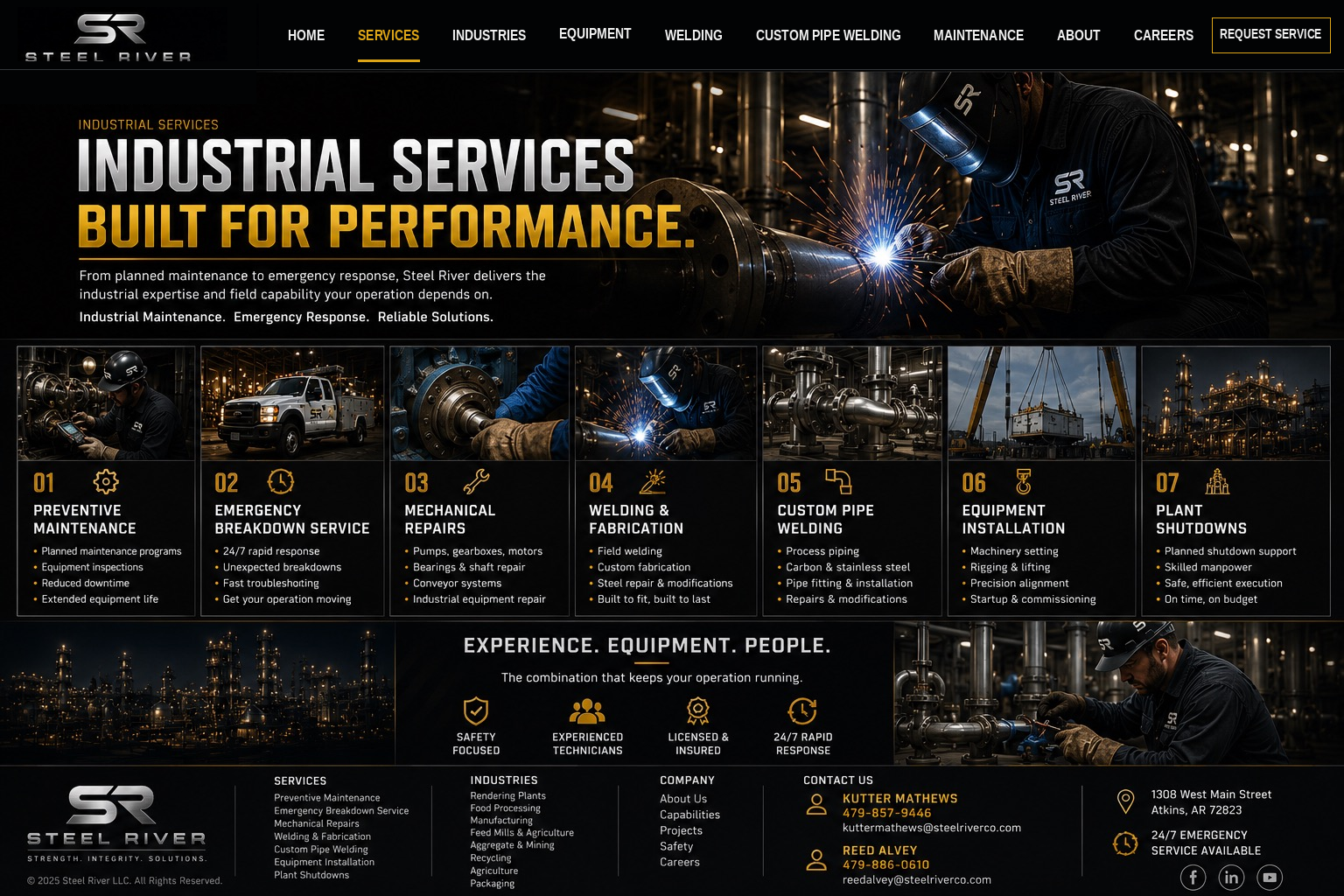 Industrial Services | Steel River LLC